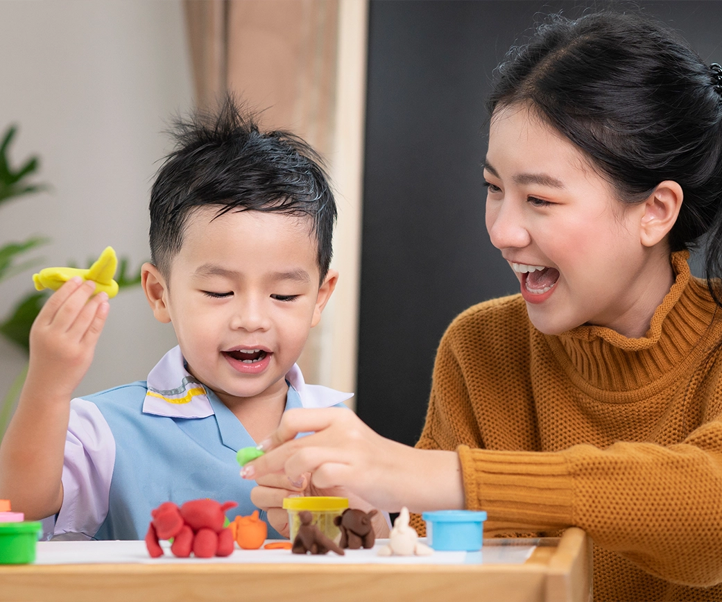 Individualized child therapy session